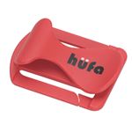 （まとめ）hufa キャップクリップ レッド HF-HHB012【×3セット】