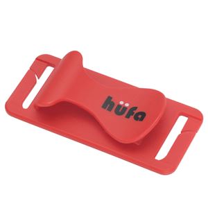 （まとめ）hufa キャップクリップS レッド HF-HHB022【×3セット】