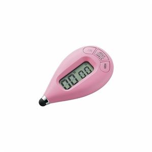 （まとめ）エレコム キッチンタイマー付きタッチペン KTG-TPK01PN【×3セット】