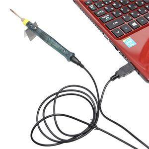 （まとめ）サンコー USB半田ごて2 USSLDILB【×2セット】