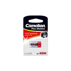 （まとめ）Camelion アルカリボタン電池 4LR44-BP1【×20セット】
