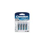 （まとめ）Camelion 単3形リチウム電池 4本パック FR6-BP4【×5セット】