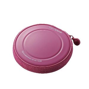 （まとめ）エレコム CD／DVDファスナーケース CCD-H12PN【×10セット】