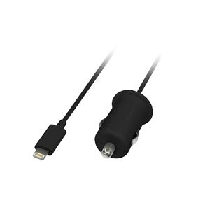 （まとめ）グリーンハウス MFI認証Lightningシガーソケット 1Aモデル ホワイト GH-ALTCCA-WH【×2セット】
