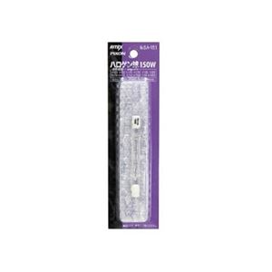 （まとめ）ライテックス センサーライト用替球 ハロゲン球150W SA151【×3セット】