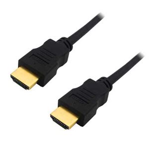 （まとめ）3Aカンパニー イーサネット対応 HDMIケーブル スリムタイプ 10m ver1.4 ブラック 3A-HD14100SL【×2セット】