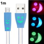 （まとめ）ネクストゼロワン イルミネーションフラットケーブル microUSB 1m CABL12811【×5セット】