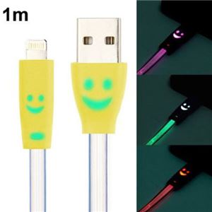 （まとめ）ネクストゼロワン イルミネーションフラットケーブル Lightning 1m CABL13155【×3セット】