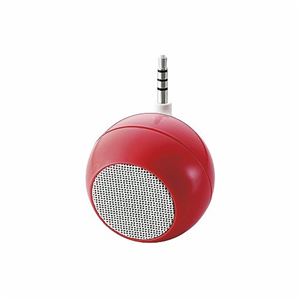 （まとめ）エレコム スマホ用モノラルスピーカー ASP-SMP050RD【×2セット】