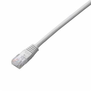 （まとめ）エレコム Cat5e準拠LANケーブル LD-CTN／WH1【×20セット】