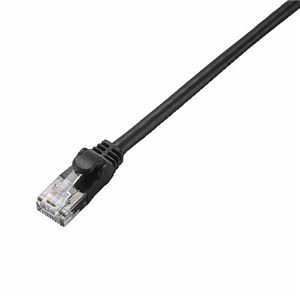 （まとめ）エレコム Cat6準拠LANケーブル LD-GPN／BK5【×5セット】