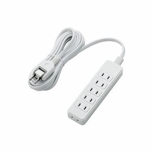 （まとめ）エレコム 電源タップ T-S02-2630WH【×3セット】