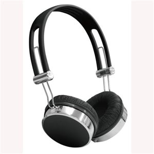 （まとめ）オーセラス販売 コンパクトヘッドホン黒 H-10BK【×3セット】