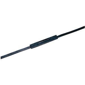 （まとめ）エツミ クラシックレザーストラップ（黒） E-6036【×3セット】