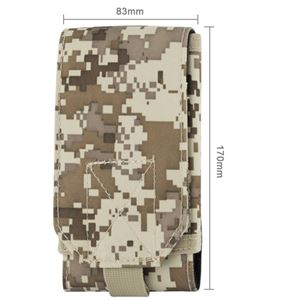 （まとめ）ネクストゼロワン PALS ベルトポーチ ラージ デザートデジタル迷彩 CASE13379【×3セット】