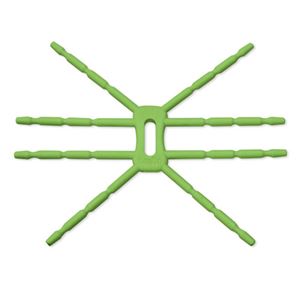 （まとめ）日本トラストテクノロジー 使い方様々マルチスタンド！ SPIDER PODIUM SPIPOD-GR グリーン【×2セット】