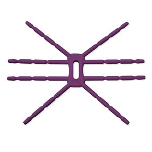 （まとめ）日本トラストテクノロジー 使い方様々マルチスタンド！ SPIDER PODIUM SPIPOD-PP パープル【×2セット】