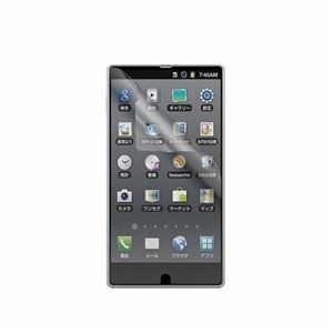 （まとめ）エレコム 5.2インチスマートフォン用フィルム（スムース反射防止） P-52FLSA【×5セット】