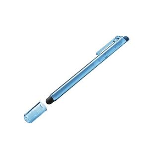 （まとめ）エレコム クリアタッチペン TB-TPLC01BU【×3セット】