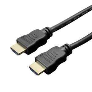（まとめ）ミヨシ HDMIケーブル スタンダードタイプ 3m ブラック HDC-30／BK【×2セット】