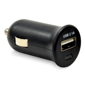 （まとめ）日本トラストテクノロジー コンパクトUSBカーチャージャー mini スマ充 2A USBCCM2A【×5セット】