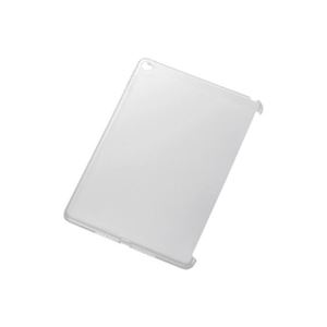 （まとめ）エレコム iPadAir2用ソフトケース（Smartcover対応） TB-A14UCCR【×2セット】