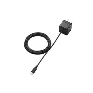 （まとめ）エレコム キューブ型AC充電器（タブレット用・1.8A） TB-ACMBC150BK【×3セット】