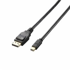（まとめ）エレコム DisplayPort（TM）ケーブル CAC-DPM1220BK【×2セット】
