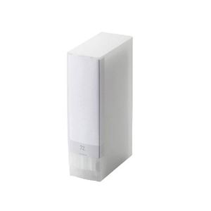 （まとめ）エレコム Blu-ray／DVD／CD用ディスクファイル 12枚収納 CCD-FB72CR【×3セット】