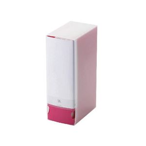 （まとめ）エレコム Blu-ray／DVD／CD用ディスクファイル 12枚収納 CCD-FB96PN【×3セット】