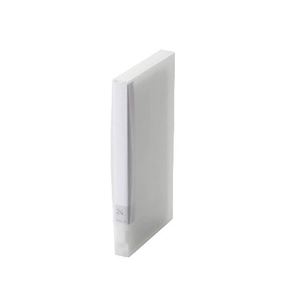 （まとめ）エレコム DVD／CD用ディスクファイル 24枚収納 CCD-FS24CR【×10セット】
