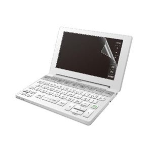 （まとめ）エレコム シャープ専用電子辞書液晶保護フィルム（BL） DJP-TP028BL【×5セット】
