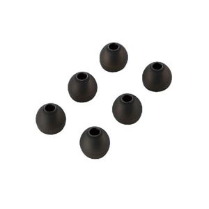（まとめ）エレコム スペアイヤーキャップ EHP-CAP20LBK【×5セット】