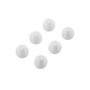 （まとめ）エレコム スペアイヤーキャップ EHP-CAP20LWH【×5セット】