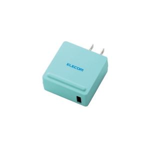 （まとめ）エレコム スマートフォン・タブレット用充電器（USB・1ポート） MPA-ACUCN001BU【×3セット】