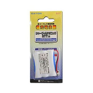 （まとめ）EATON イートン 子機用充電池 シャープ パナソニック E-11【×5セット】