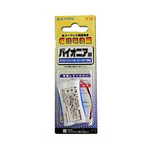 （まとめ）EATON イートン 子機用充電池 パイオニア E-18【×5セット】