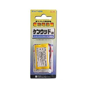 （まとめ）EATON イートン 子機用充電池 ケンウッド E-19【×5セット】