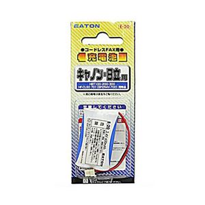 （まとめ）EATON イートン 子機用充電池 キヤノン 日立 E-20【×5セット】