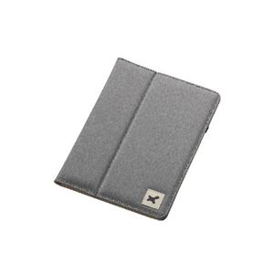 （まとめ）エレコム 7.0〜8.4インチ汎用タブレットケース（ファブリック） TB-08FCHGY【×2セット】