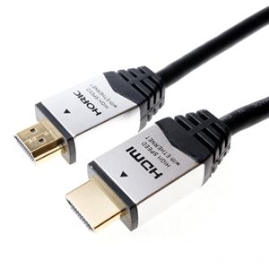 （まとめ）HORIC HDMIケーブル 1.5m シルバー HDM15-892SV【×5セット】
