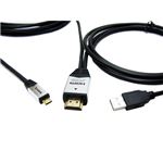 （まとめ）HORIC MHL-HDMI変換ケーブル 2m シルバー USB Aタイプオス付 MHL20-170US【×3セット】