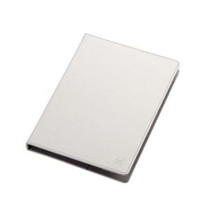 （まとめ）エレコム 7.0〜8.4インチ汎用タブレットケース（レザータイプ） TB-08LCHWH【×2セット】