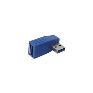 （まとめ）変換名人 変換プラグ USB3.0 A右L型 USB3A-RL【×10セット】
