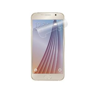 （まとめ）エレコム Galaxy S6用スムース・光沢 PD-SCGS6FLSTG【×5セット】