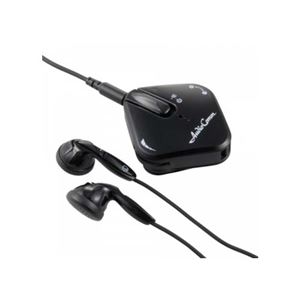 （まとめ）オーム電機 集音器 遠耳君mini ブラック ASU-002K-K ASU-002K-K【×2セット】
