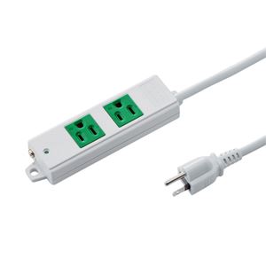（まとめ）サンワサプライ 工事物件タップ TAP-K2N-3G【×2セット】