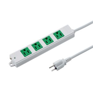 （まとめ）サンワサプライ 工事物件タップ TAP-K4N-3G【×2セット】