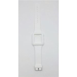 （まとめ）ブライトンネット アップルウォッチ用シリコンバンドfor38mm BI-IWCSLC38／WH【×5セット】