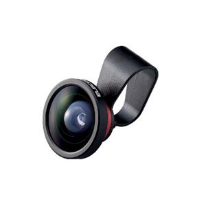 （まとめ）エレコム 自分撮りレンズ 0.4x超広角タイプ P-SL04RD【×2セット】